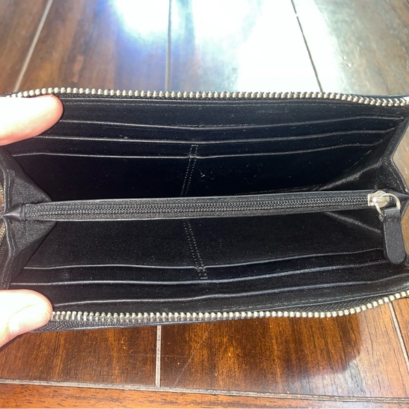Coach Three Quarter Zip Wallet - Picture 5 of 5
